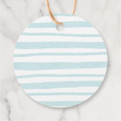 ベビーシャワーイチゴ用メッセージカード フェイバータグ (裏面)