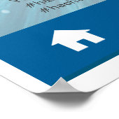 ベビーシャワーインスタグラムカスタム自撮りフレーム ポスター (角)