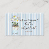 ベビーシャワーオムツラッフルチケット | エンクロージャーカード (裏面)