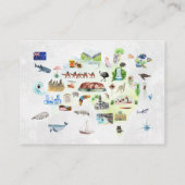 ベビーシャワーオムツラッフルチケット | カンガロベビー エンクロージャーカード (裏面)