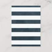 ベビーシャワーオムツラッフルチケット | Beluga Whale エンクロージャーカード (裏面)