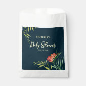 ベビーシャワーオレンジクロコスミアウォーター絵画カラー フェイバーバッグ (正面)