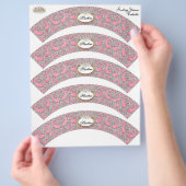 ベビーシャワーカップケーキデコ王室の- プリンセスクラウン チラシ (手)