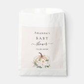 ベビーシャワーカボチャバラ金ゴールドクリーム赤面 フェイバーバッグ (正面)