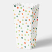 ベビーシャワーカラフル紙吹雪パターン フェイバーボックス (裏面)