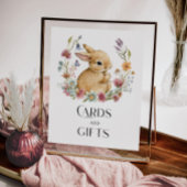 ベビーシャワーカードとギフトポスター ポスター