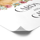 ベビーシャワーカードとギフトポスター ポスター (角)