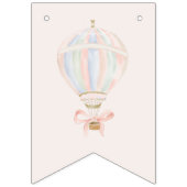 ベビーシャワーガールスタープリンセスフェアリータールバレリーナ バンティングフラッグ (第1の旗)