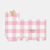 ベビーシャワーガールベアーサンキュー フェイバーボックス (折り畳みなし)