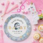 ベビーシャワーキュートペンギン紙プレート ペーパープレート (パーティー)