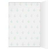 ベビーシャワーキリンフローラリースありがとう (内側 (左))