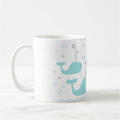 ベビーシャワーギフトなし文字 – マグカップ – 男の子 (左)