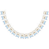 ベビーシャワークリーム/ブルーモバイル，アゲハチョウバナー バンティングフラッグ (全)