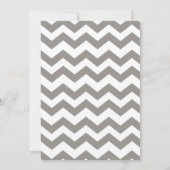 ベビーシャワークロテーライン招待状 招待状 (裏面)