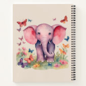 ベビーシャワーゲストギフトリスト ノートブック (裏面)