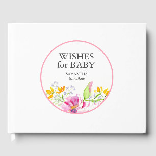 ベビーシャワーゲストブックフローラ ゲストブック