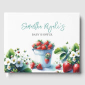 ベビーシャワーゲストブックベリースウィート ゲストブック (正面)