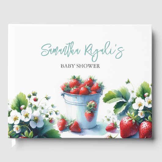 ベビーシャワーゲストブックベリースウィート ゲストブック (正面)