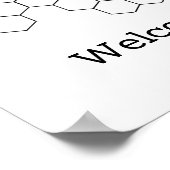 ベビーシャワーゲストブックポスター ポスター (角)