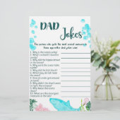 ベビーシャワーゲームカードパパジョーク 便箋 (スタンド正面)