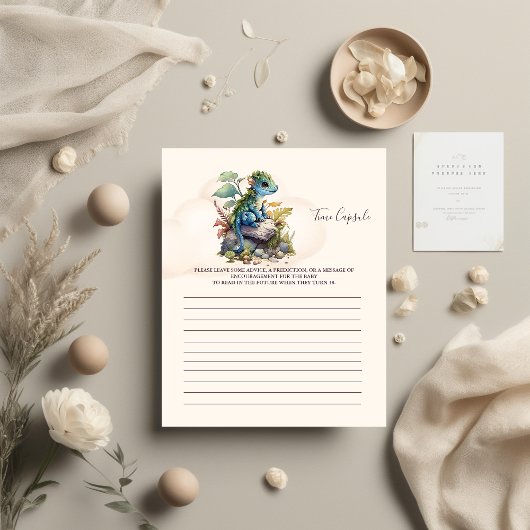 ベビーシャワーゲームタイムカプセル