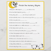 ベビーシャワーゲーム – 子供部屋韻を終える (正面)