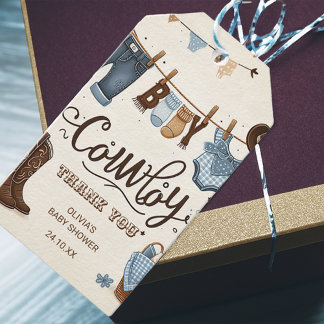 ベビーシャワーサンキューカード ギフトタグ