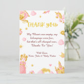 ベビーシャワーサンキューカード サンキューカード (スタンド正面)