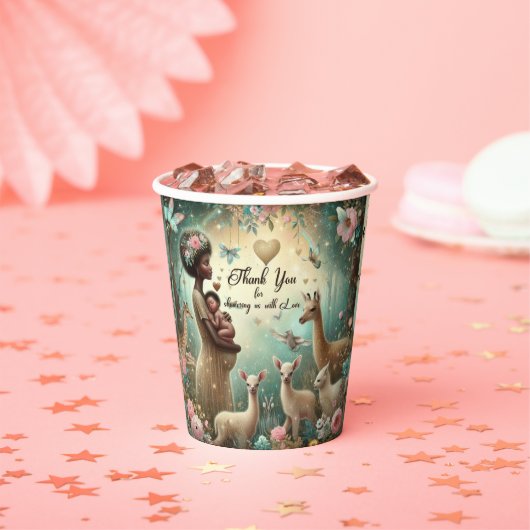 ベビーシャワーサンキュー紙カップセット 紙コップ (インサイチュ)