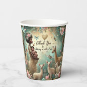 ベビーシャワーサンキュー紙カップセット 紙コップ (裏面)