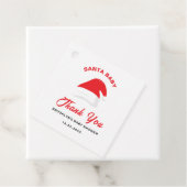 ベビーシャワーサンタベビーウィンターハット男女兼用 フェイバータグ (インサイチュ)