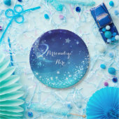 ベビーシャワーシジュアルムーンスパークルスカイパーティー ペーパープレート (パーティー)