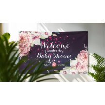 ベビーシャワーシックBohoフローラフェザーバーガンディーレッド