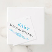 ベビーシャワースカイブルーとブラックベビーメイキング用ポーション フェイバータグ (インサイチュ)