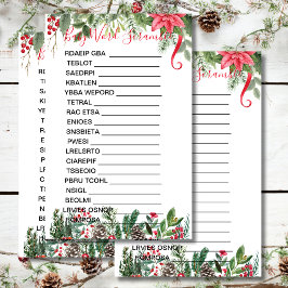 ベビーシャワースクランブル秋冬クリスマス