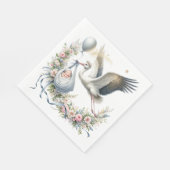 ベビーシャワーストーク スタンダードランチョンナプキン (角)