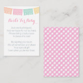 ベビーシャワータコA Fiesta Books Forベビー エンクロージャーカード (正面/裏面)