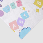ベビーシャワーティッシュペーパー 薄葉紙 (詳細)