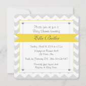 ベビーシャワーティータイム！ 招待状 (裏面)