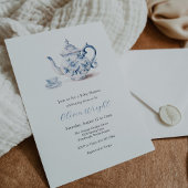 ベビーシャワーティーパーティー 招待状