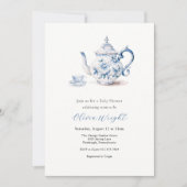 ベビーシャワーティーパーティー 招待状 (正面)