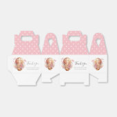 ベビーシャワーテディホットエアバルーンソフトピンクのお気に入り フェイバーボックス (折り畳みなし)