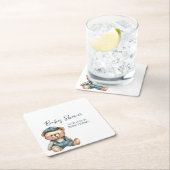 ベビーシャワーテーマ紙コースター スクエアペーパーコースター (インサイチュ)