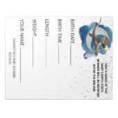 ベビーシャワードラゴンリトルナイト推測ゲーム ノートパッド (正面)