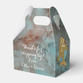 ベビーシャワードルフィンママ&ベビー フェイバーボックス (裏面サイド)