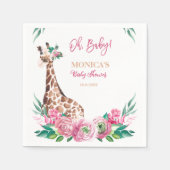 ベビーシャワーナプキン スタンダードカクテルナプキン (正面)