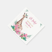 ベビーシャワーナプキン スタンダードカクテルナプキン (角)