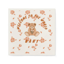 ベビーシャワーナプキン