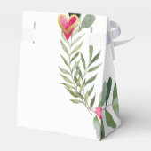 ベビーシャワーハートユーカリプスボックス フェイバーボックス (裏面サイド)