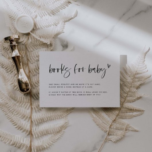 ベビーシャワーハートリクエストカードE100用ボホ資料集 ノートカード